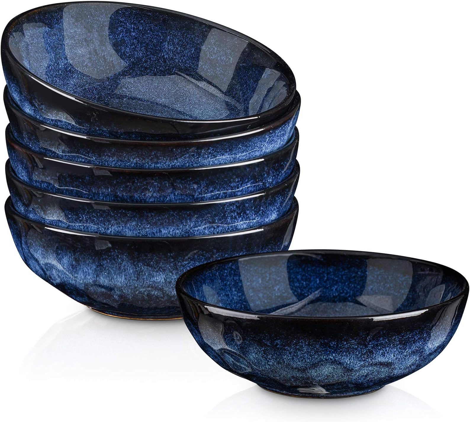 Plain & Simple Pattern Multi Size Bowls Cobalt Blue