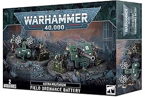 Warhammer 40k Imperial Guard Field Ordnance Battery: Artillery Devastation for Astra Militarum