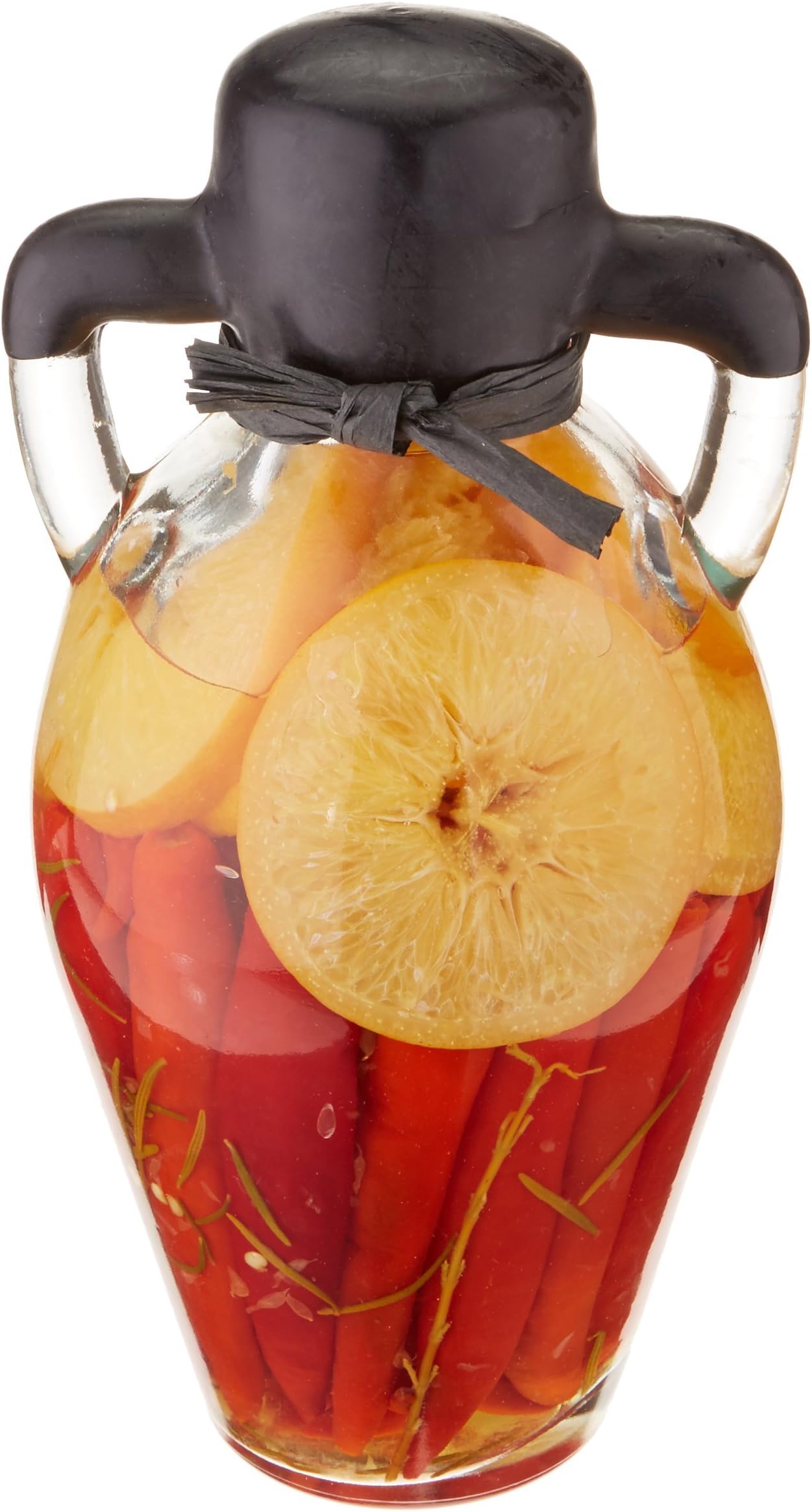 Orii 9" Vinegar Bottle, Multi-Colored