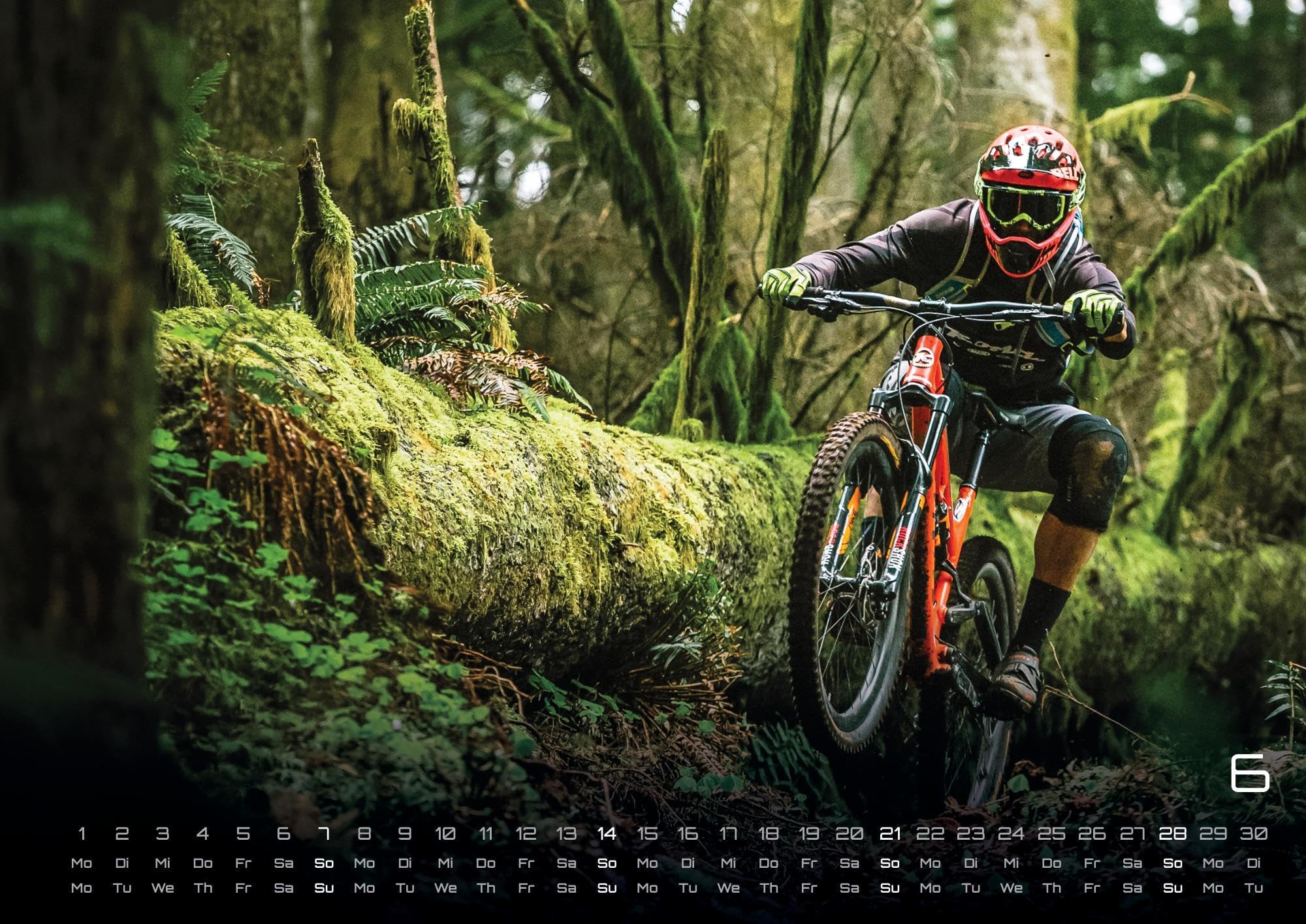 MTB | Mountainbike - 2026 - Kalender DIN A3: Der Wandkalender mit den schönsten Motiven für alle Fahrrad / Bike Freaks für das Jahr 2026 im Format DIN A3 (ca. 42 x 30 cm)!