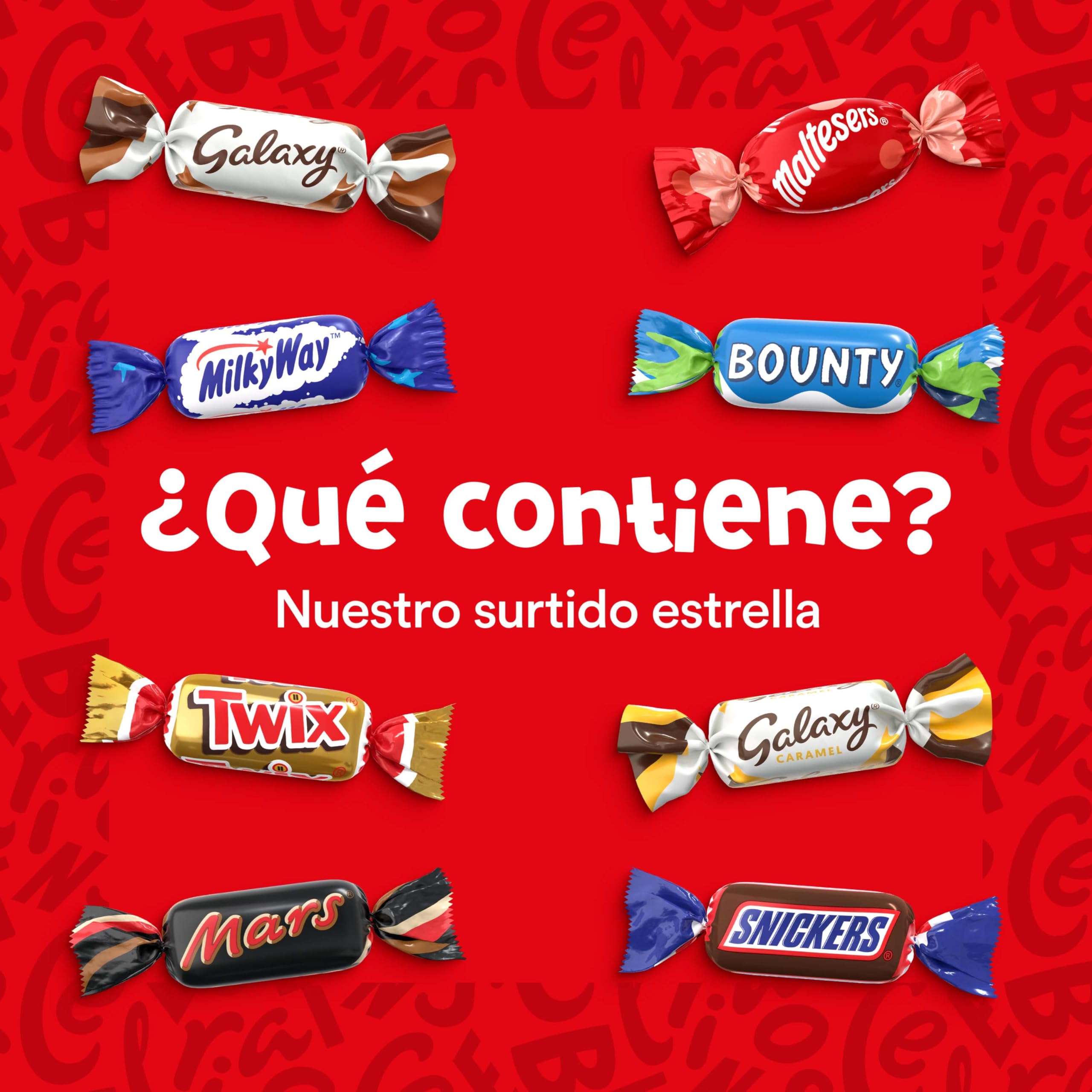 Celebrations, Caja Mezcla de Chocolatinas Mini, Disfruta de un Variedad de Sabores, Ideal como Regalo (196g)