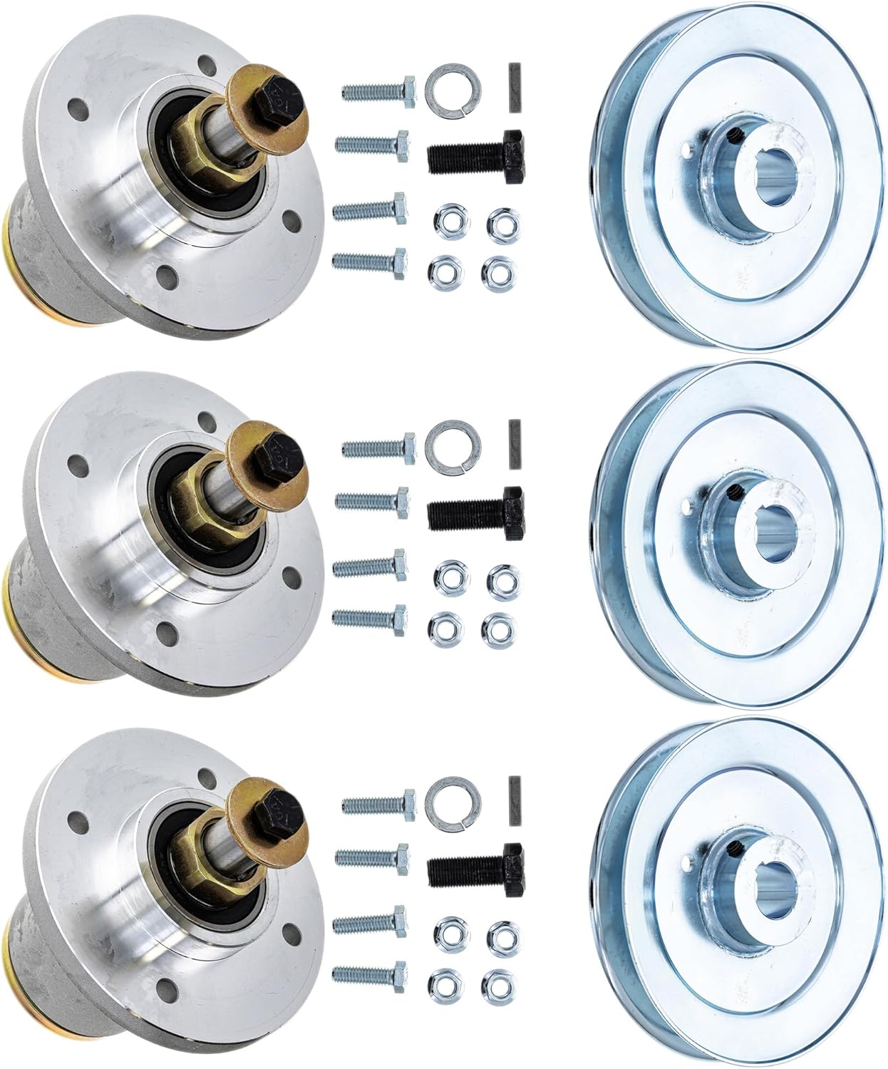 8TEN Deck Spindle for Spartan RT SRT HD XD 61-Inch 437-0005-00 433-0003-00 3 Pack