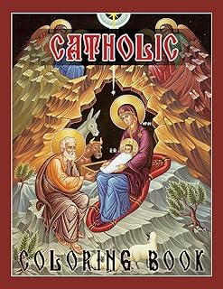 Catholic Coloring Book: Catholic Saints for Kids, Heavenly Friends, Catholic Coloring Books for Kids