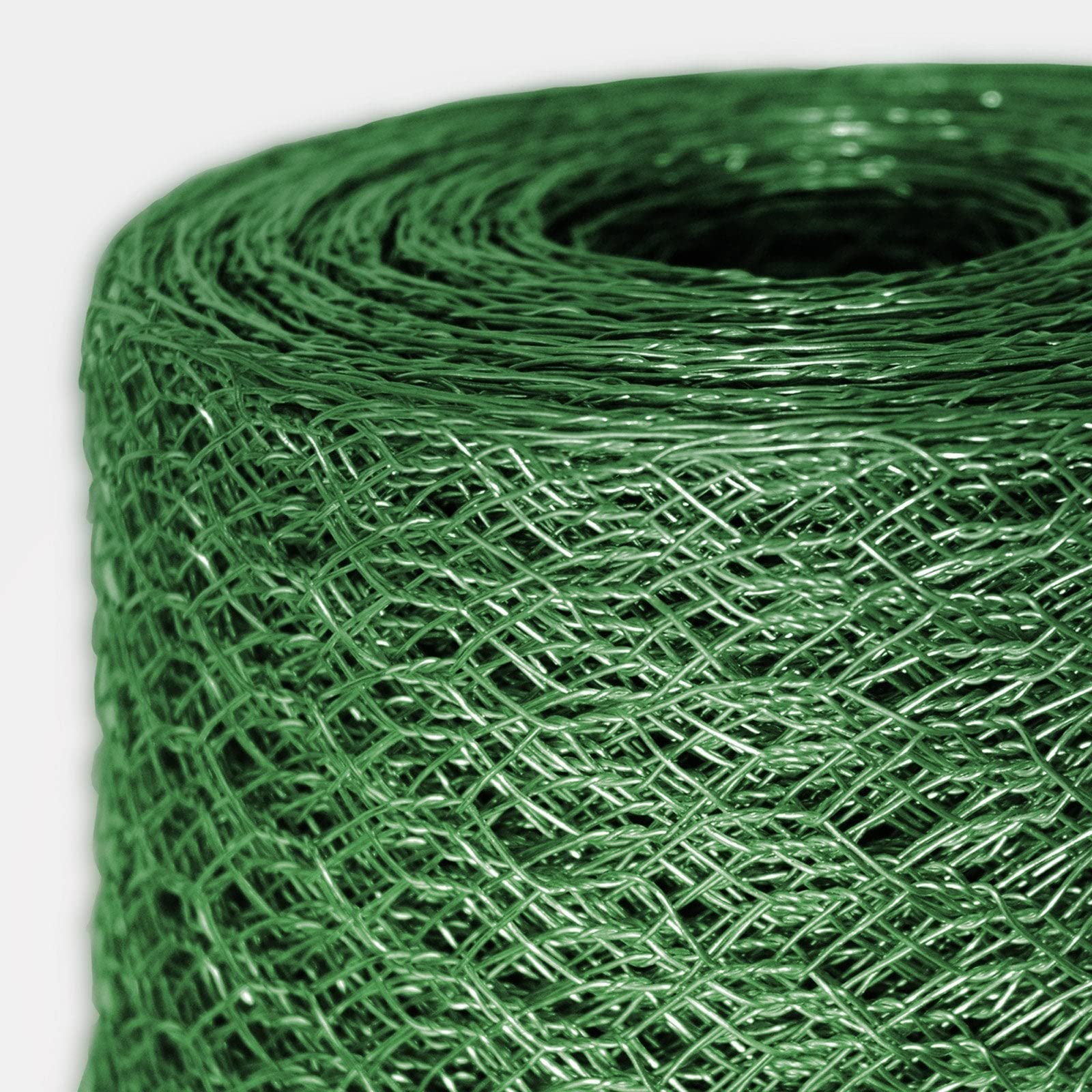casa pura| Rouleau Grillage Triple Torsion - Maille Fine Hexagonal - Idéal pour protéger Votre Jardin/Vos Animaux, Lapins et Poules | 13 mm Maille | 50 cm x 25 m, Vert