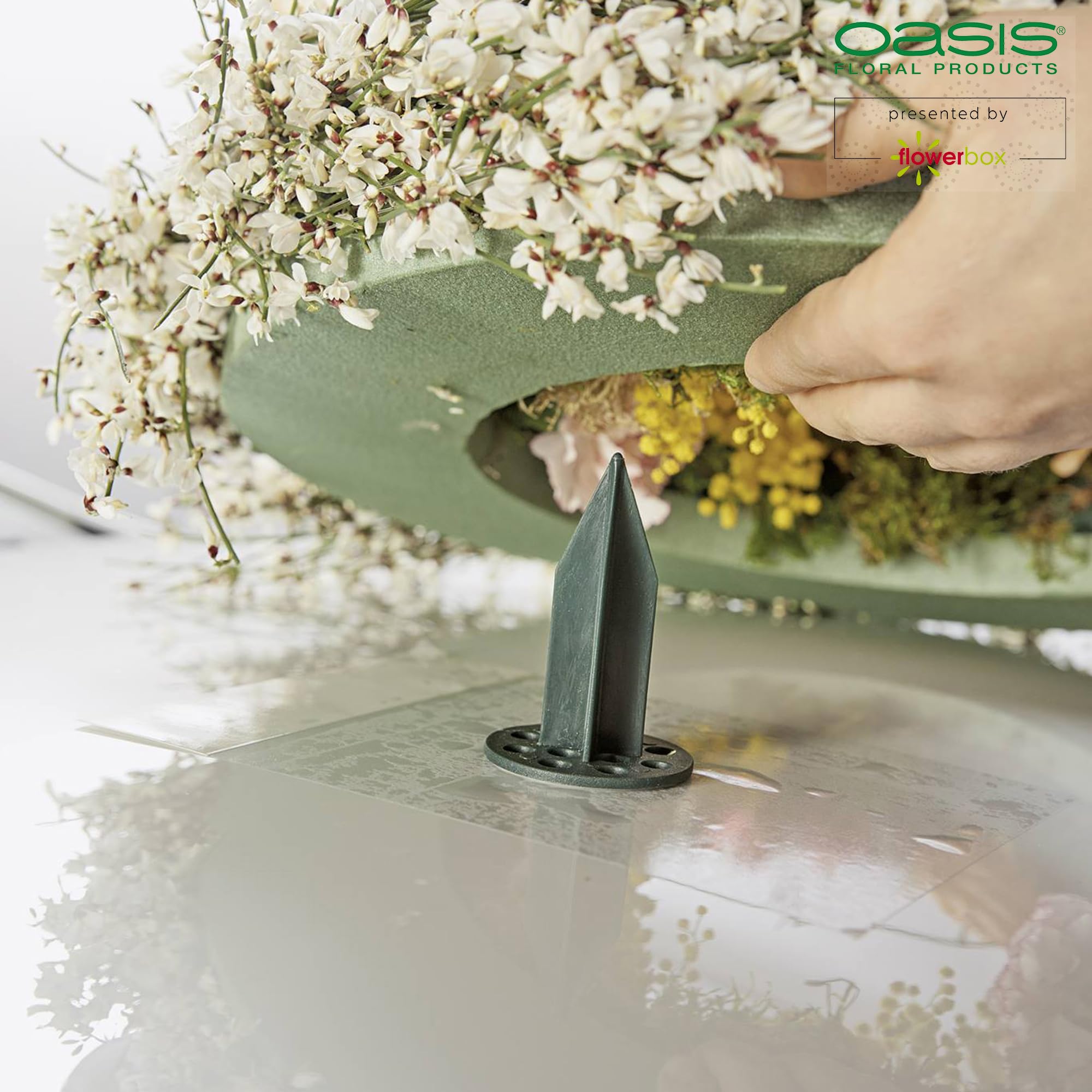 Lot De 25 Bougeoirs Pour Bougies - Pour Mousse Florale Oasis - 2,5 Cm - Idéal Compositions Florales - 7