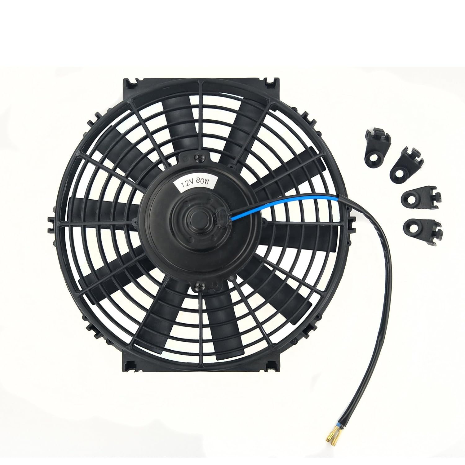 Wisepick Universal Car Electric Fan 10" Auto Radiator Cooling Fan Condenser Fan 12V