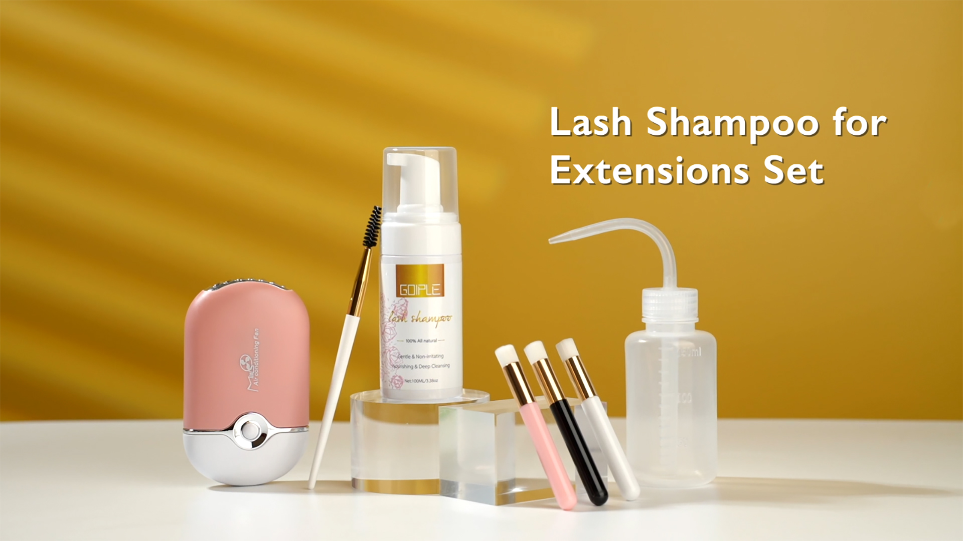 Amazon.com: 3.38OZ Eyelash Extension Cleanser Lash Mousse Lash