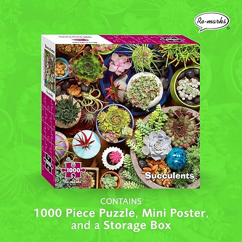 Vista 8 de Re-marks Seashore - Rompecabezas artístico de 1000 piezas para todas las edades, fabricado en Estados Unidos