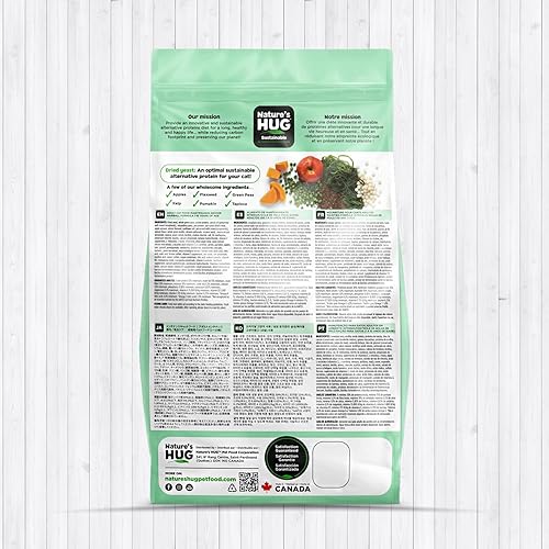 Miniatura 10 de Nature's HUG Alimento seco para gatos  Proteína limpia sostenible  Apoya el sistema inmunológico  Sin granos  Sin OMG y nada artificial  Receta al