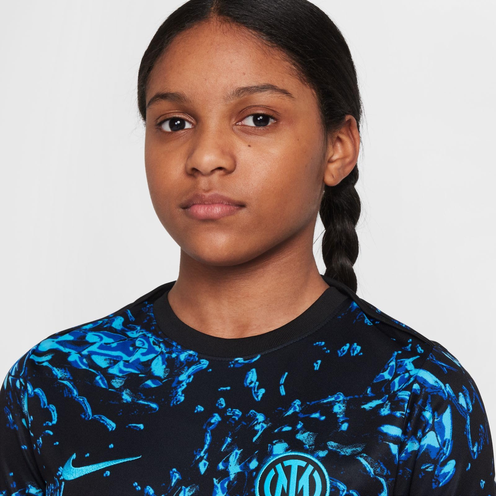 Nike Inter Mailand Academy PRO Nike Dri-Fit Pre-Match-fußballoberteil für Ältere Kinder Maglia da Calcio Pre-Partita Unisex - Bambini e Ragazzi