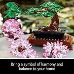 LEGO Icons Bonsai Tree Construction Set - Artificial Bonsai Plants for Home Decor, Adults Ages 18+ - Fake Plants for Table, Desk, Office - Birthday Gift for Men and Women - 10281
