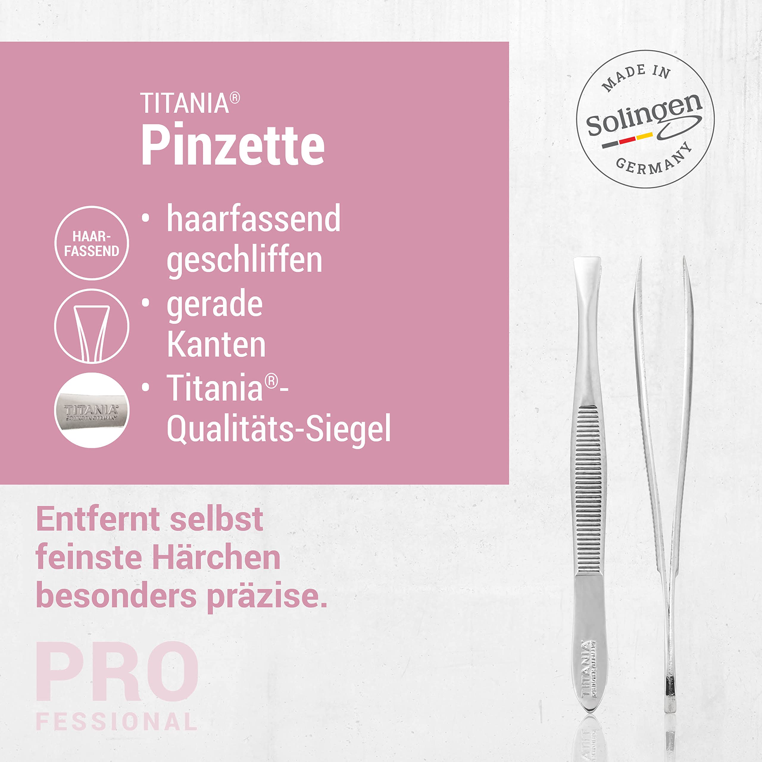Pęseta Titania – proste opakowanie 1 x 12 g