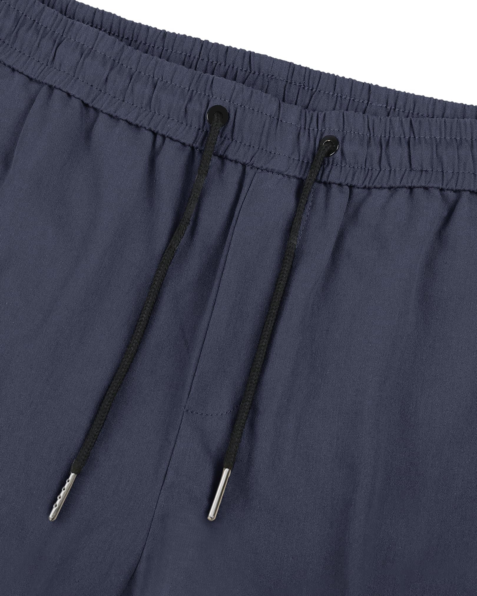 TARAINYA Pantaloni Uomo Cotone Jogging Chino Cargo con Tasche Laterali Coulisse Vita Elastica Casual