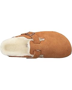 birkenstock boston shearling bordeaux