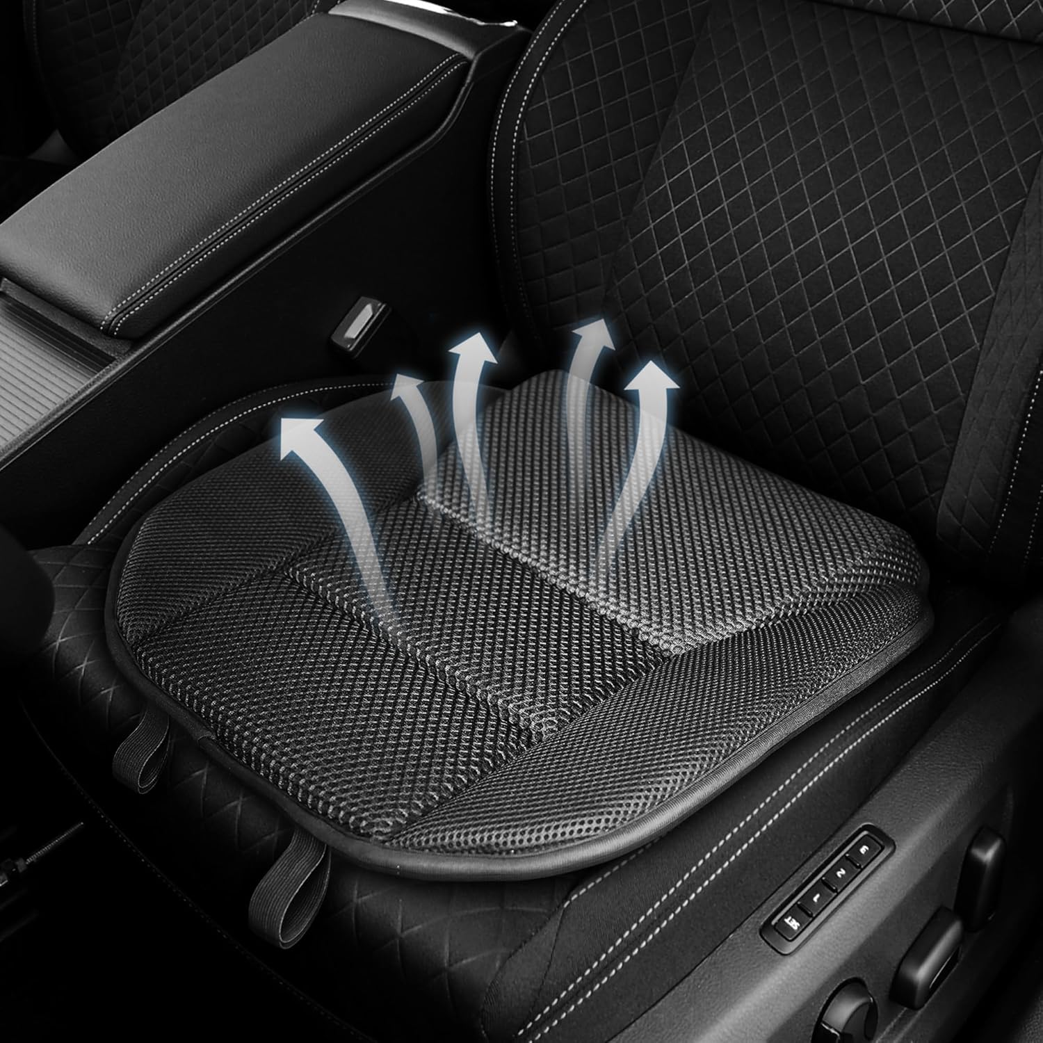 Reenly Car Seat Cushion EGYMEN Ergonomic Memory Foam Car Seat