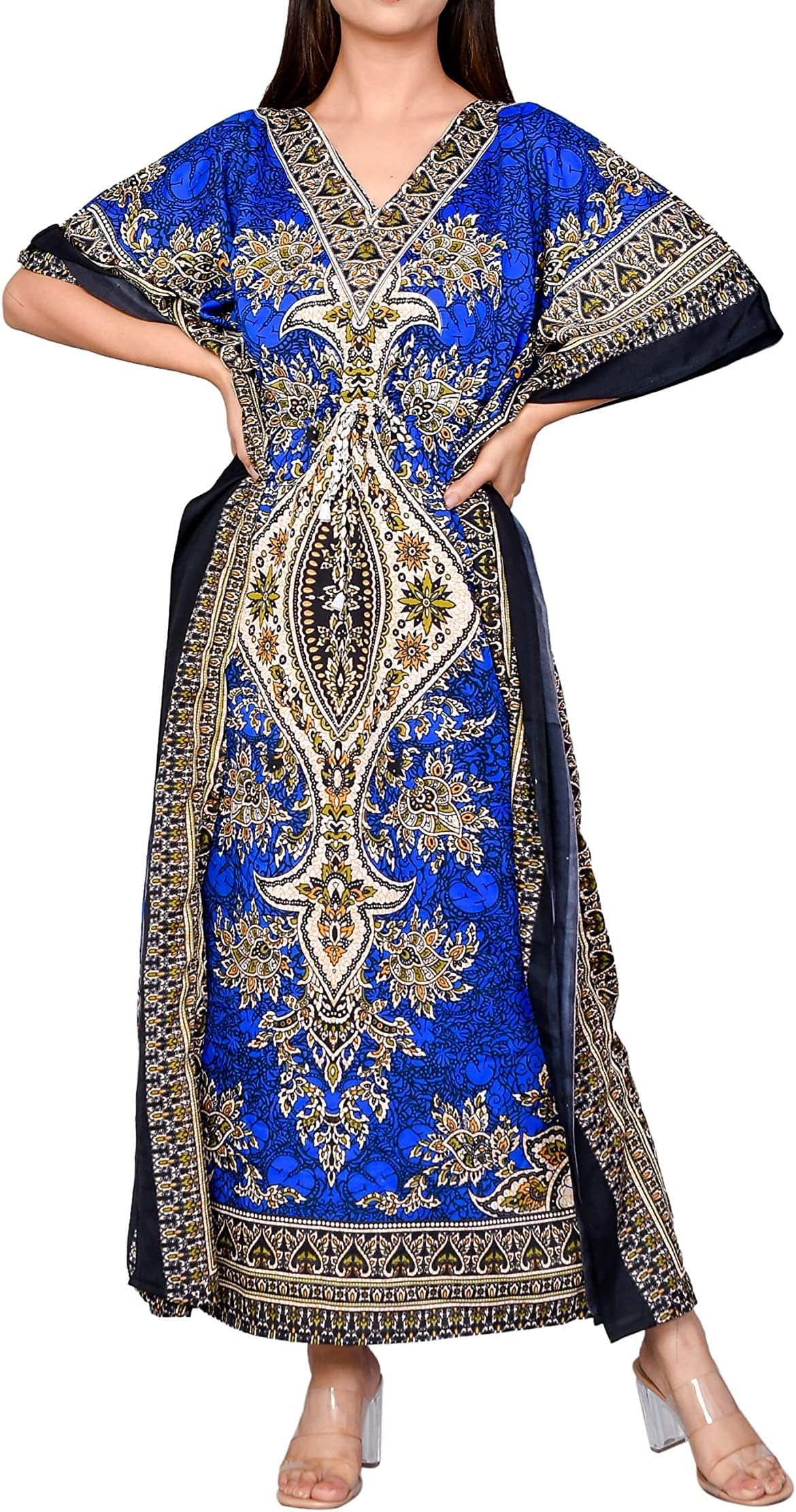 Kimono Kaftan dress for women` Elegant, Miami,lbiza,Holiday Dress,Evening dress,loose fit