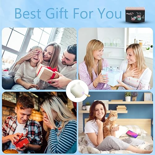 Miniatura 6 de gingo Kitty Speaker Bluetooth Mini altavoz inalámbrico portátil con claridad estéreo, micrófono integrado, súper graves, potente sonido de relleno