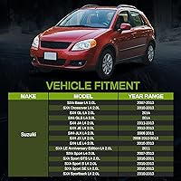 Vista 2 de AUTOSAVER88 Radiador compatible con Suzuki SX4 L4 2.0L 2007 2008 2009