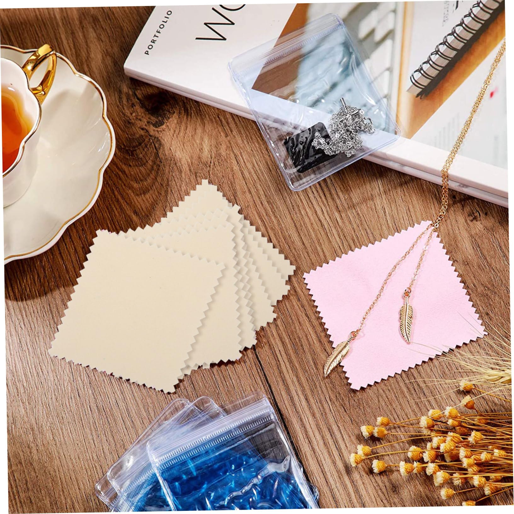 SHERCHPRY Silbernes Wischtuch Silberschmuck-reinigungsreiniger Maschine Tücher Reinigungstuch Für Handy Bildschirme Handy Putztuch Platin Tuch Platin Sauberes Tuch Stoff