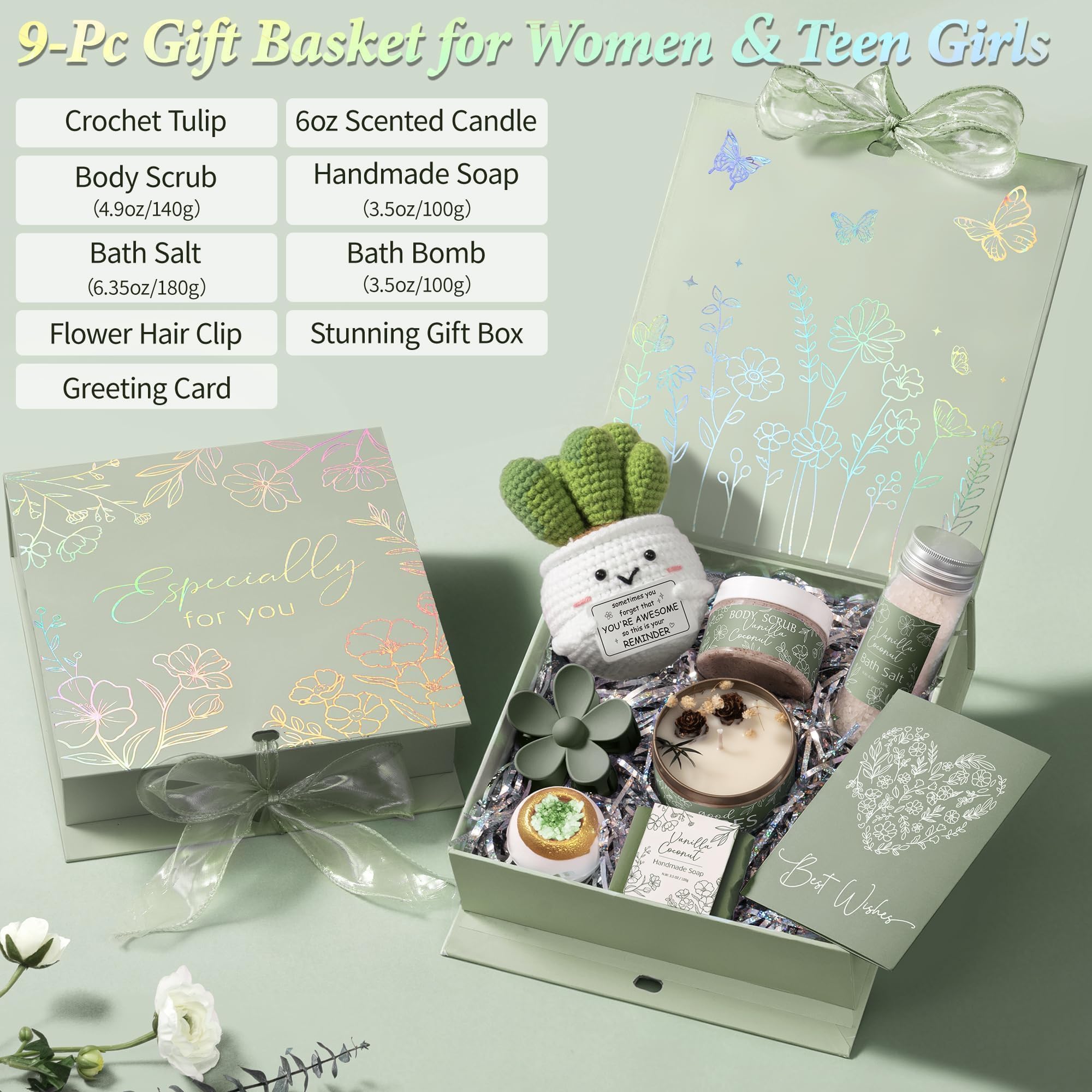 Geburtstagsgeschenke für Frauen, beste Freundin, Geburtstagsgeschenk, Selbstpflege, Genesung, inspirierendes Weihnachts-Sonnenblumen-Geschenk für Frauen, Mutter, Freundin, Schwester, Ehefrau