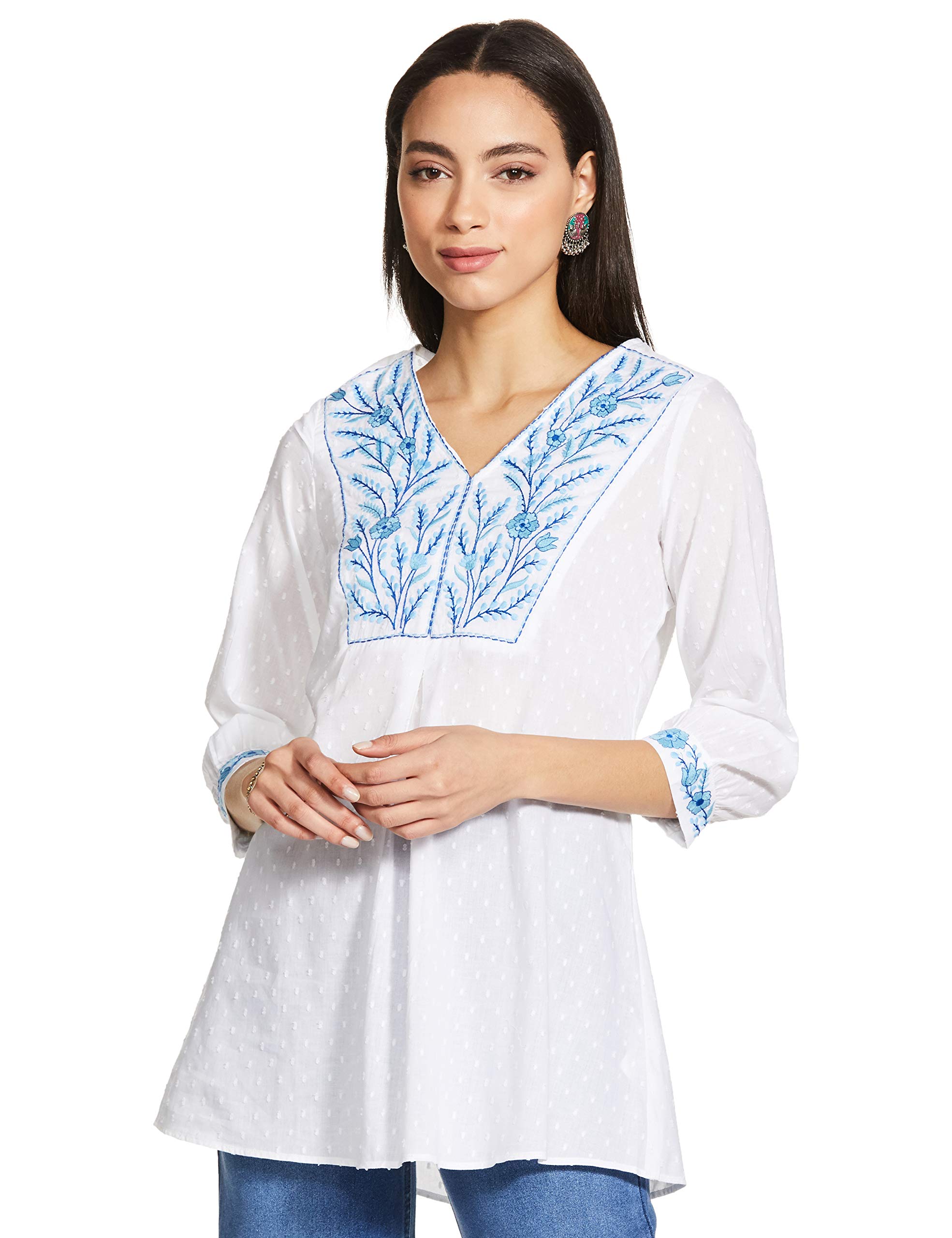 global desiWomen's Regular Tunic Shirt