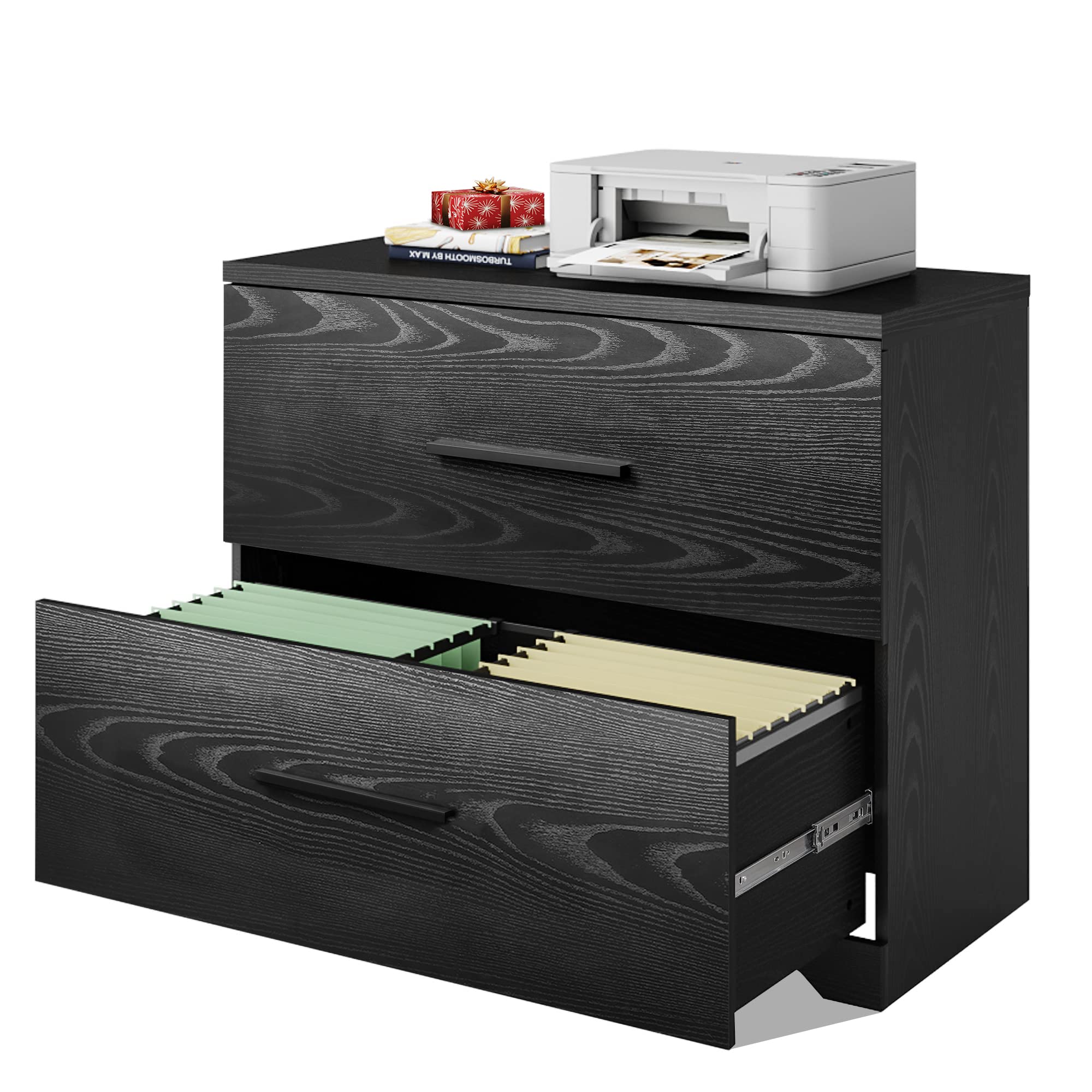 DEVAISE 2 Drawer Wood Lateral File with Antitilt Mechanism