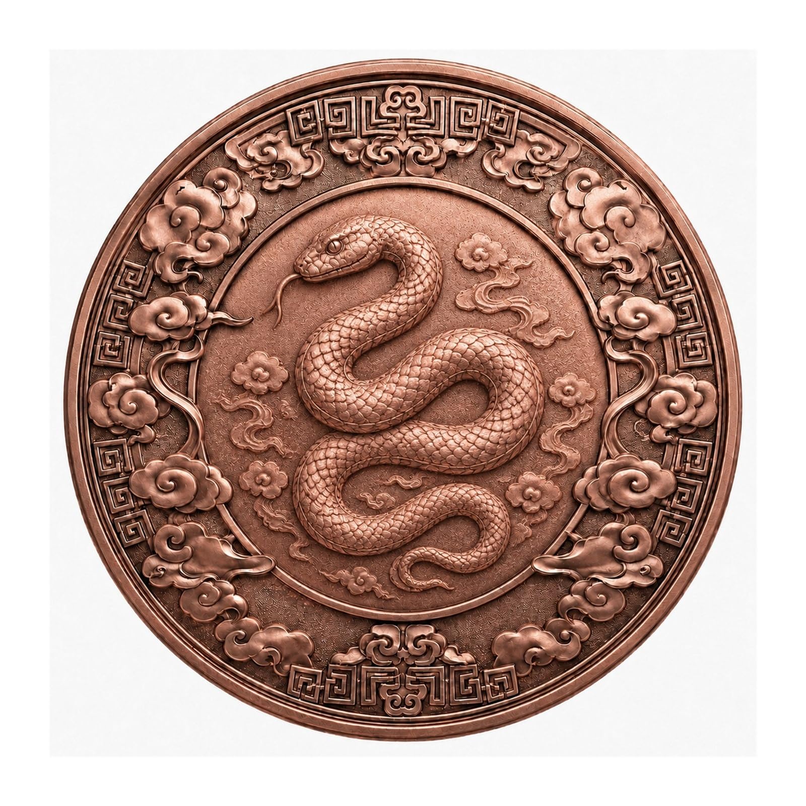 Genérico Moneda de Cobre del Zodiaco Chino, 12 Animales, Monedas de Recuerdo conmemorativas, Regalos coleccionables