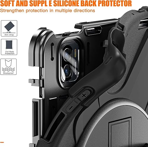 Miniatura 3 de Funda resistente de poliuretano termoplástico resistente a prueba de golpes compatible con Xiaomi Mi Pad 5MiPad 5 Pro de 11 pulgadas 2021, funda