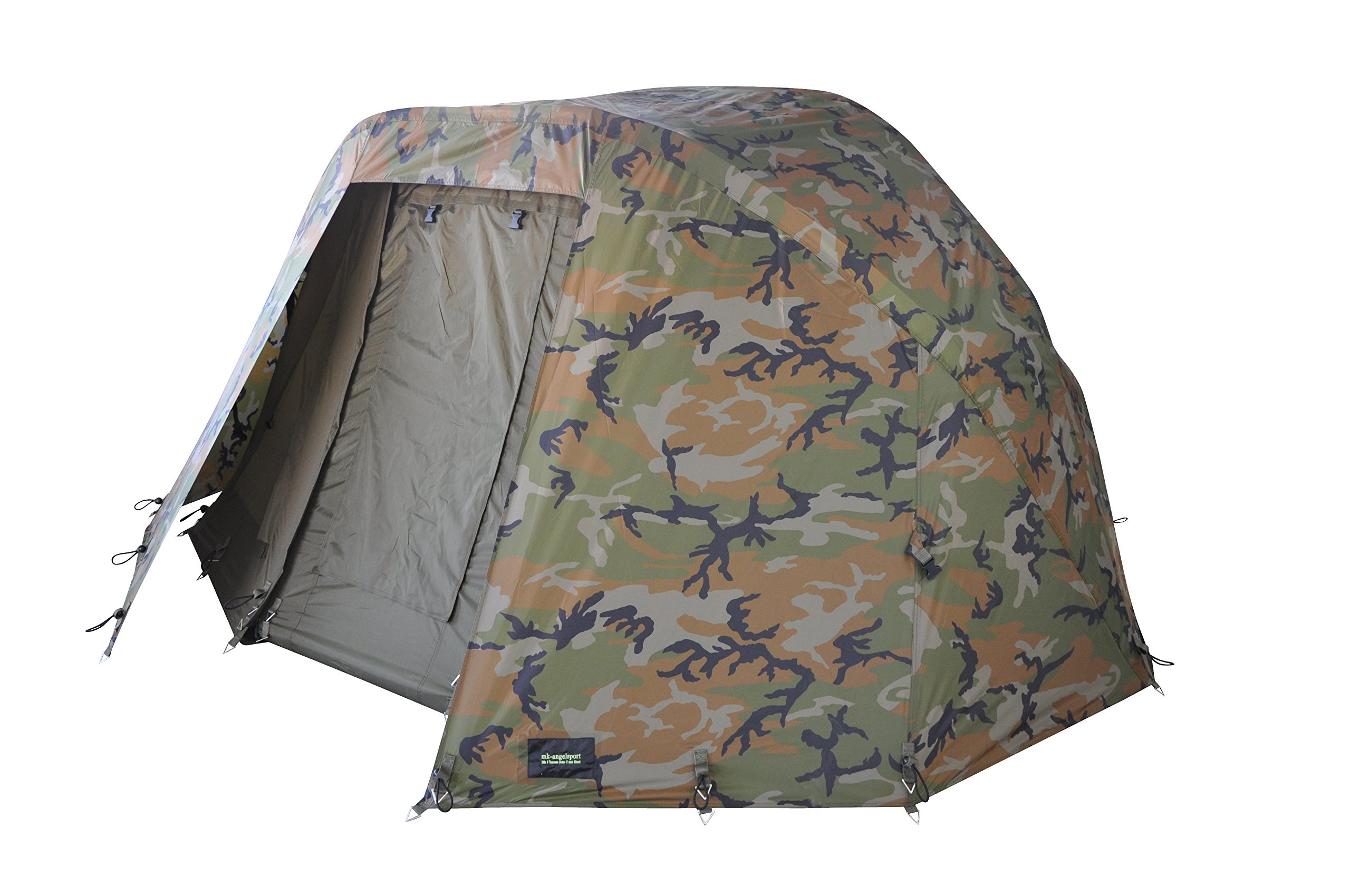 MK-Angelsport Winterskin für 5 Seasons Camouflage 2- Mann Dome (kein Zelt nur Überwurf), Carp Dome, Overwrap for Bivvy/Angelzelt