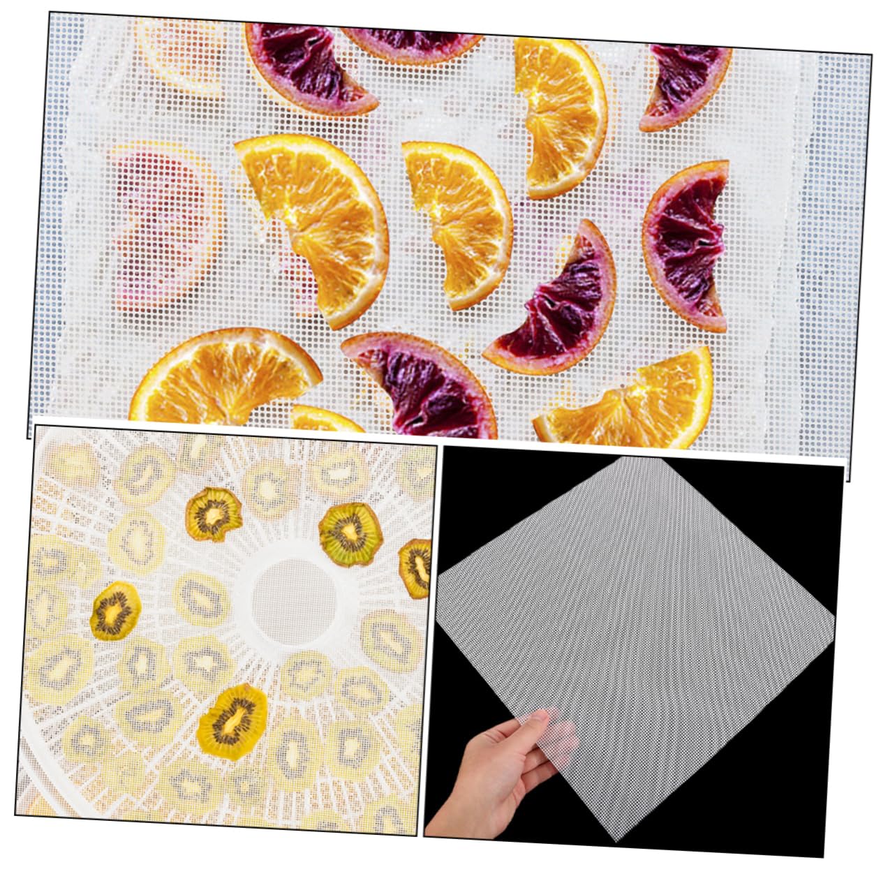 Láminas de Silicona para Deshidratador de Alimentos 12 Piezas