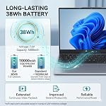 Laptop Computer 15.6 inch, Compatible with Windows 11, Core i5 Processor, Up to 3.3GHz, 4GB RAM, 128GB SSD, Up to 2TB, 15.6" FHD IPS 1920x1080, for Students, Business