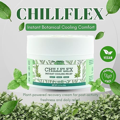 Miniatura 2 de CHILLFLEX Gel de alivio del dolor para dolores musculares, dolor articular, molestias e inflamación, acción rápida, refrescante, no grasoso con 3%