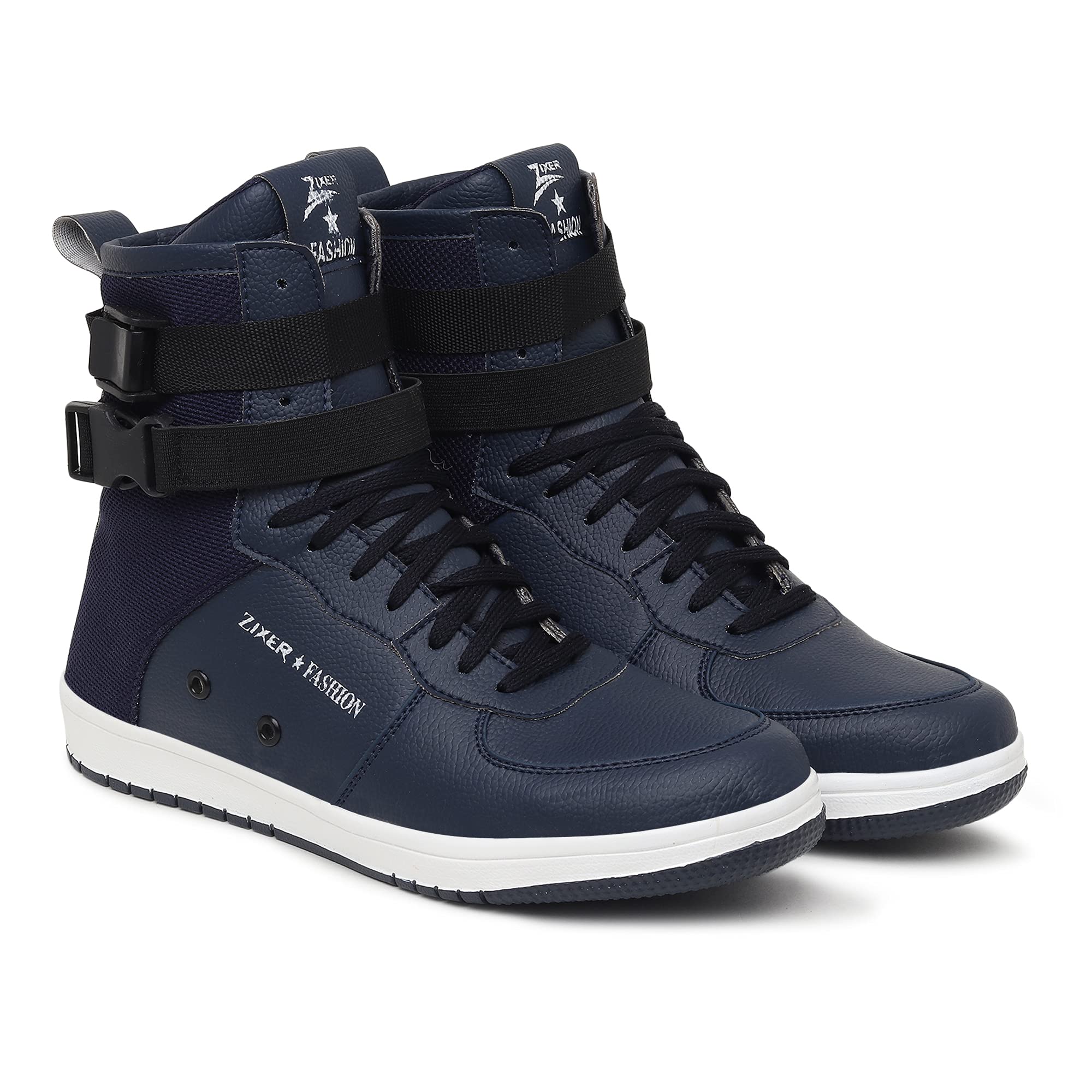 Zixer Men's Korean Style High Top Platform Fashion Sneakers/Sports/Casual Shoes for Men || Ankle Casual Shoes for Men Latest