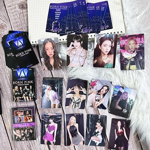 Miniatura 6 de KPOPBTS Born Pink Photocards Nuevo Álbum 165 PCS/3 Paquetes Tarjetas Lomo Regalo para Niños y Niñas Blink