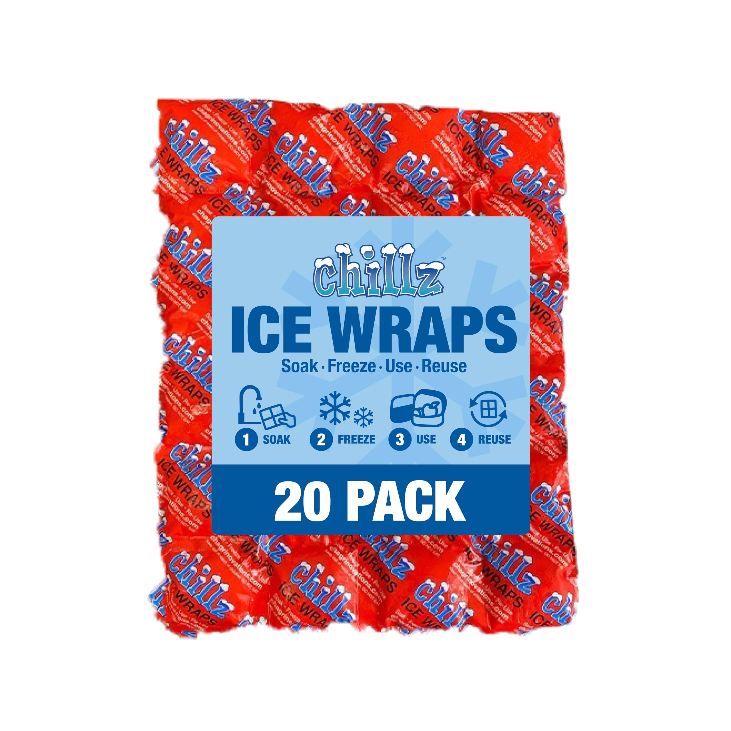 Amazon.com: Chillz Reusable Ice Sheets – Flexible Ice Blankets for