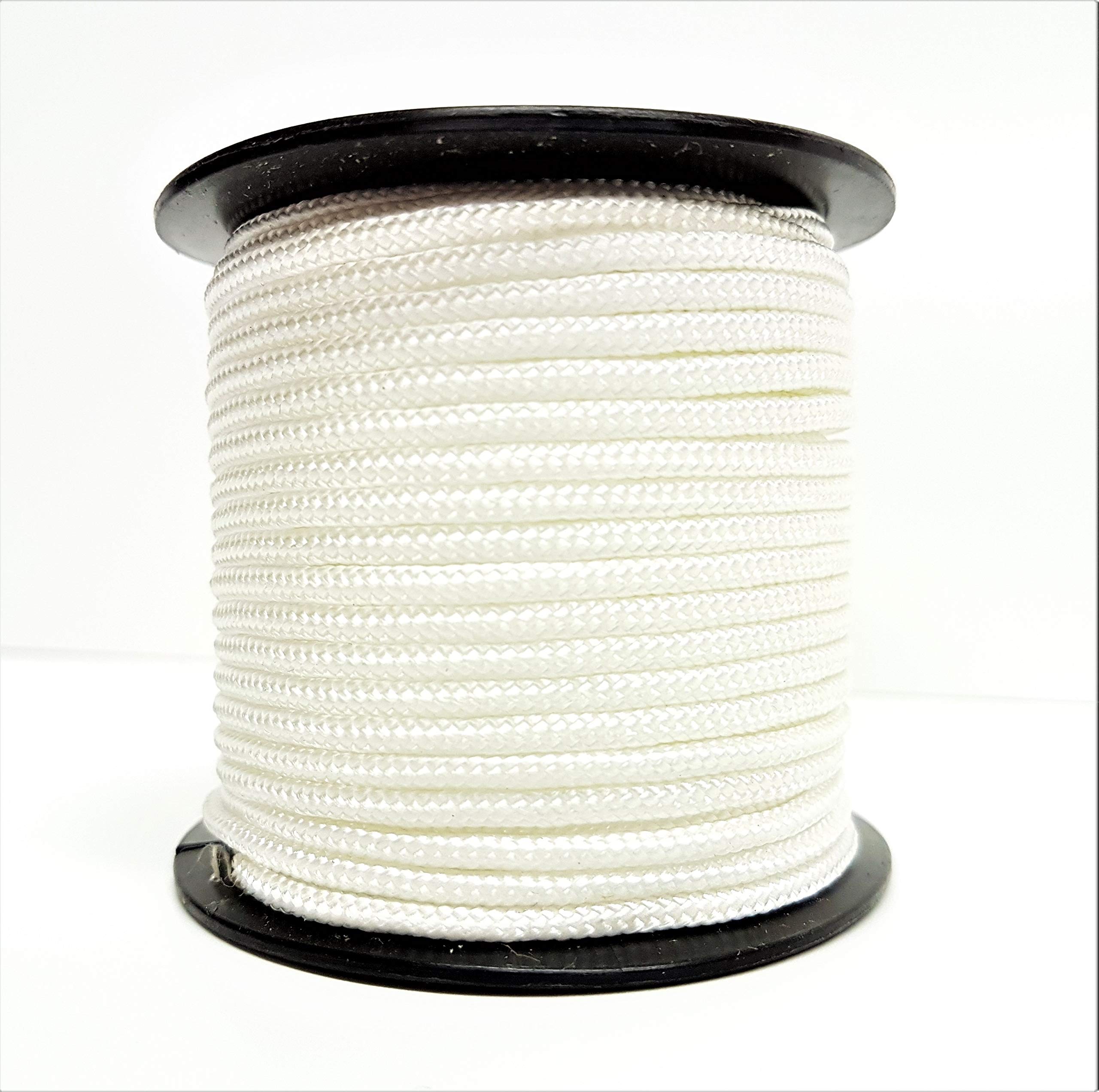Rota Marine 3mm 19Mt Mini Reels Polyester Braided Rope Boat Tent Kayak Mini Spools - Color: Pink Black & Purple Fleck - Image 4
