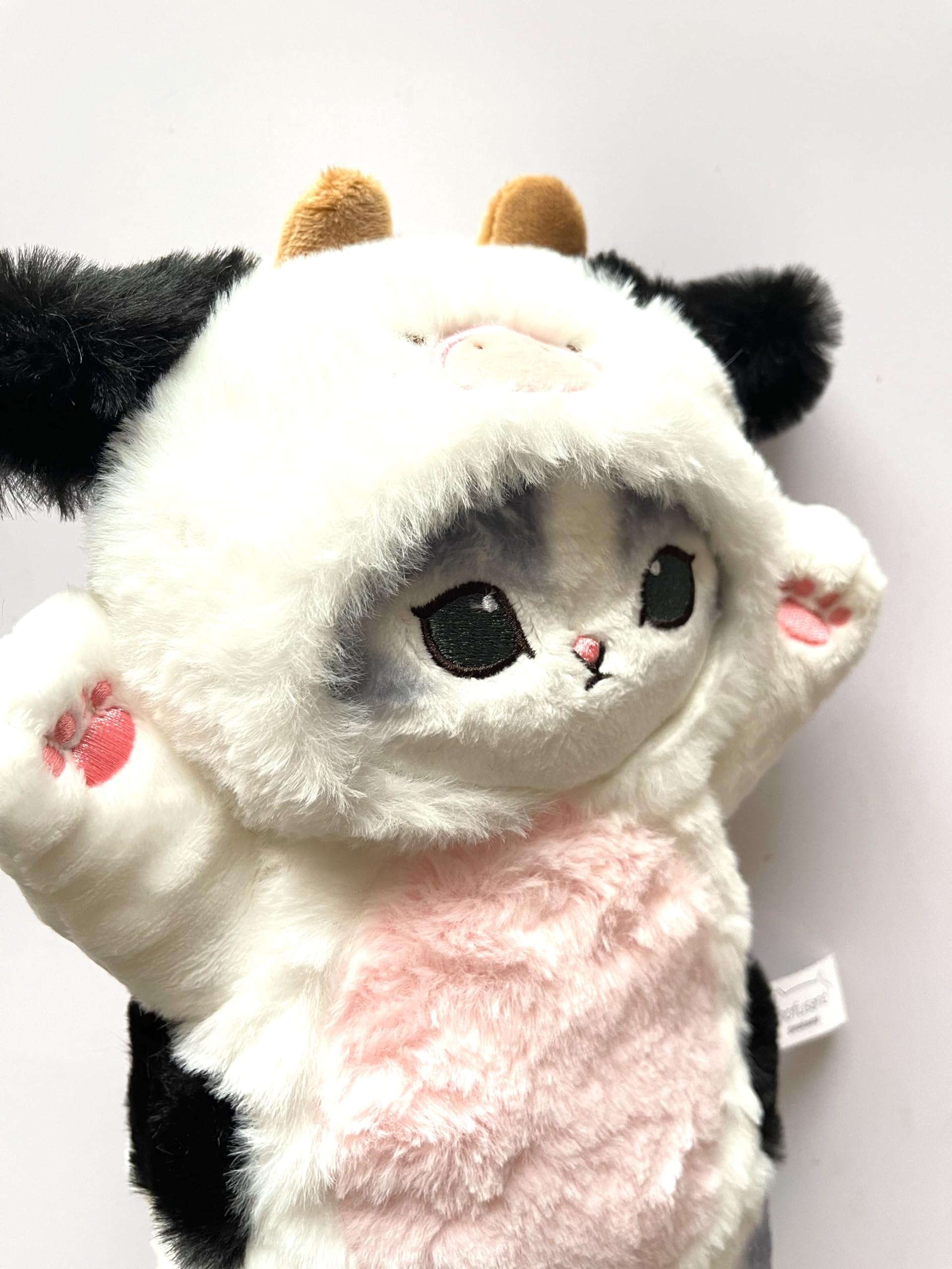 Amazon.co.jp: 猫 ねこ きぐるみ 牛 うし ぬいぐるみ ソフト おもちゃ