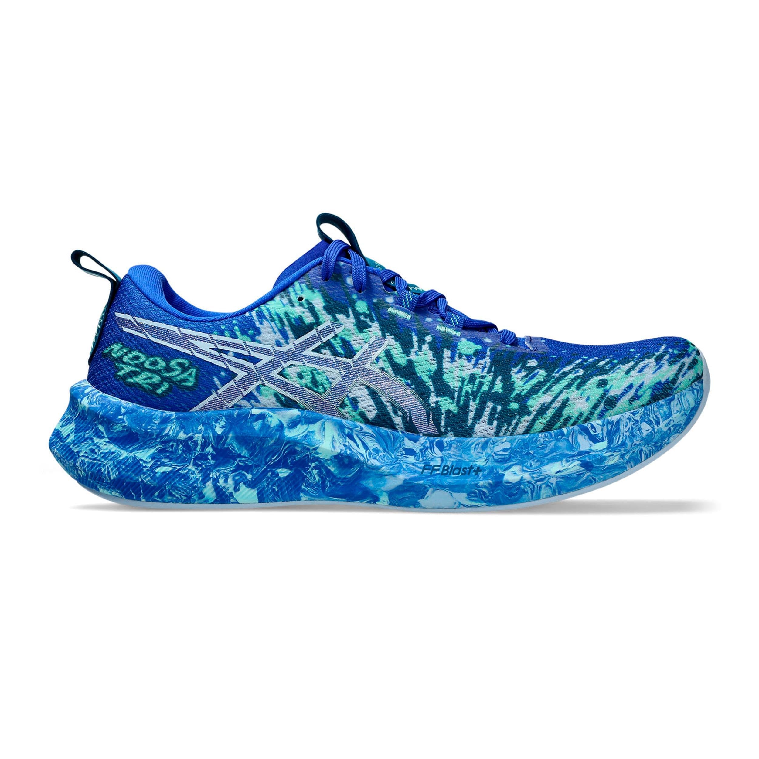 ASICS Noosa Tri 16 Laufschuhe Wettkampfschuh Herren blau - neon Blue/Illuminate Mint 45