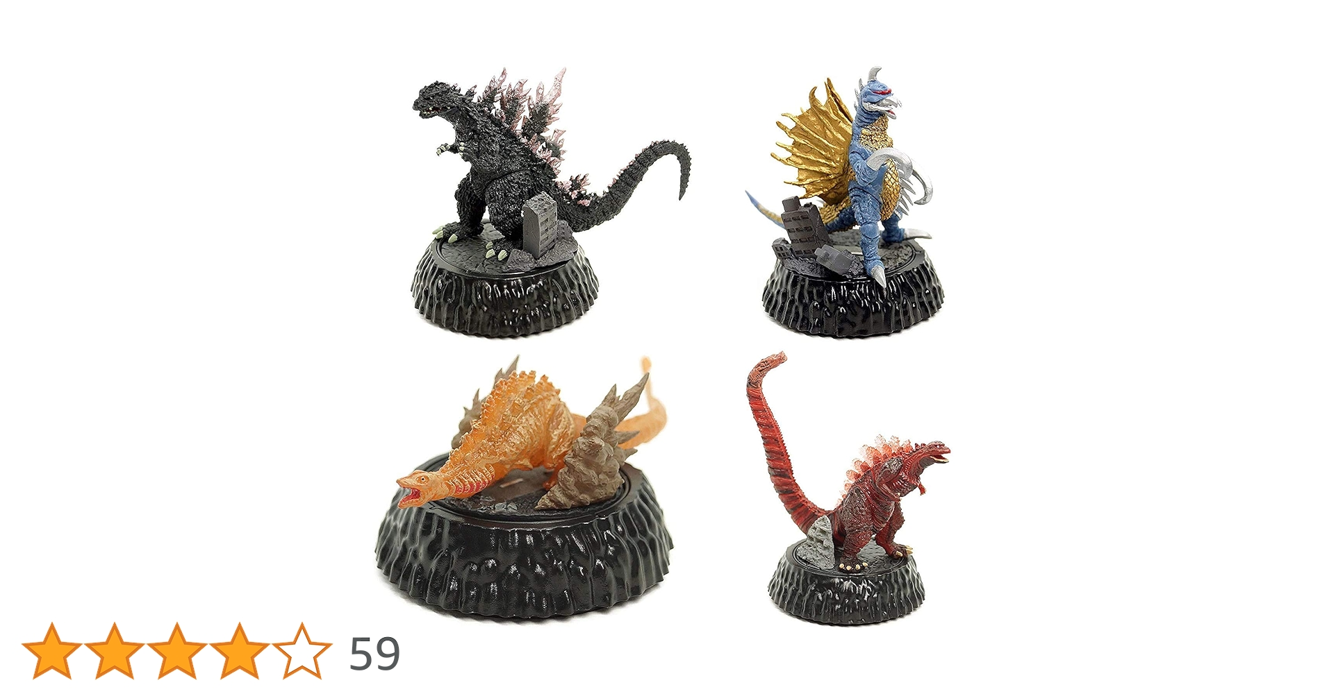 Amazon.co.jp: HG D+ ゴジラ03 [全4種セット(フルコンプ