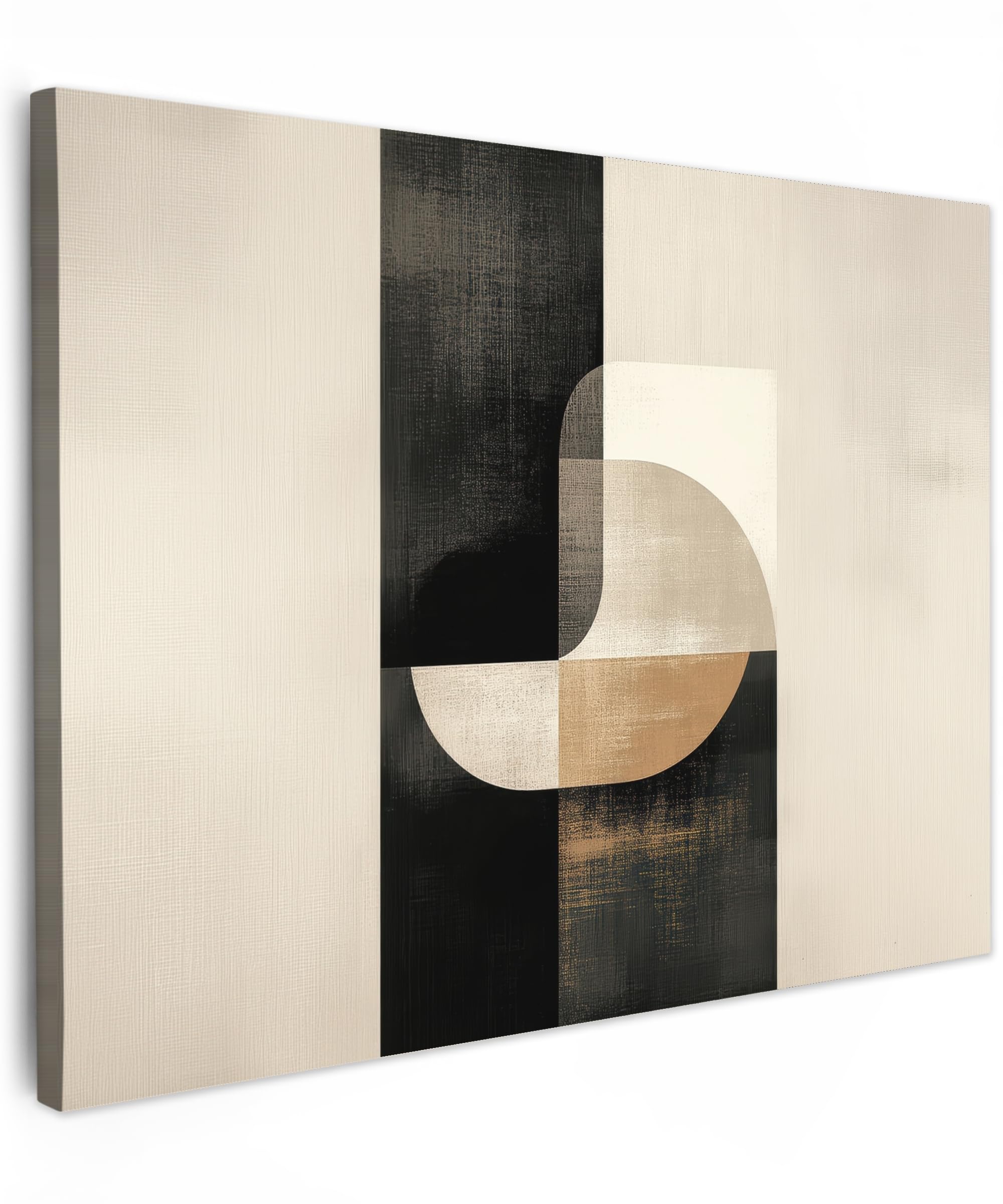 MuchoWow© Canvas Wall Art 16"x12" / 40x30 cm Decor Paintings Prints framed on Canvas Decorations Wallart Modern - Square - Shapes