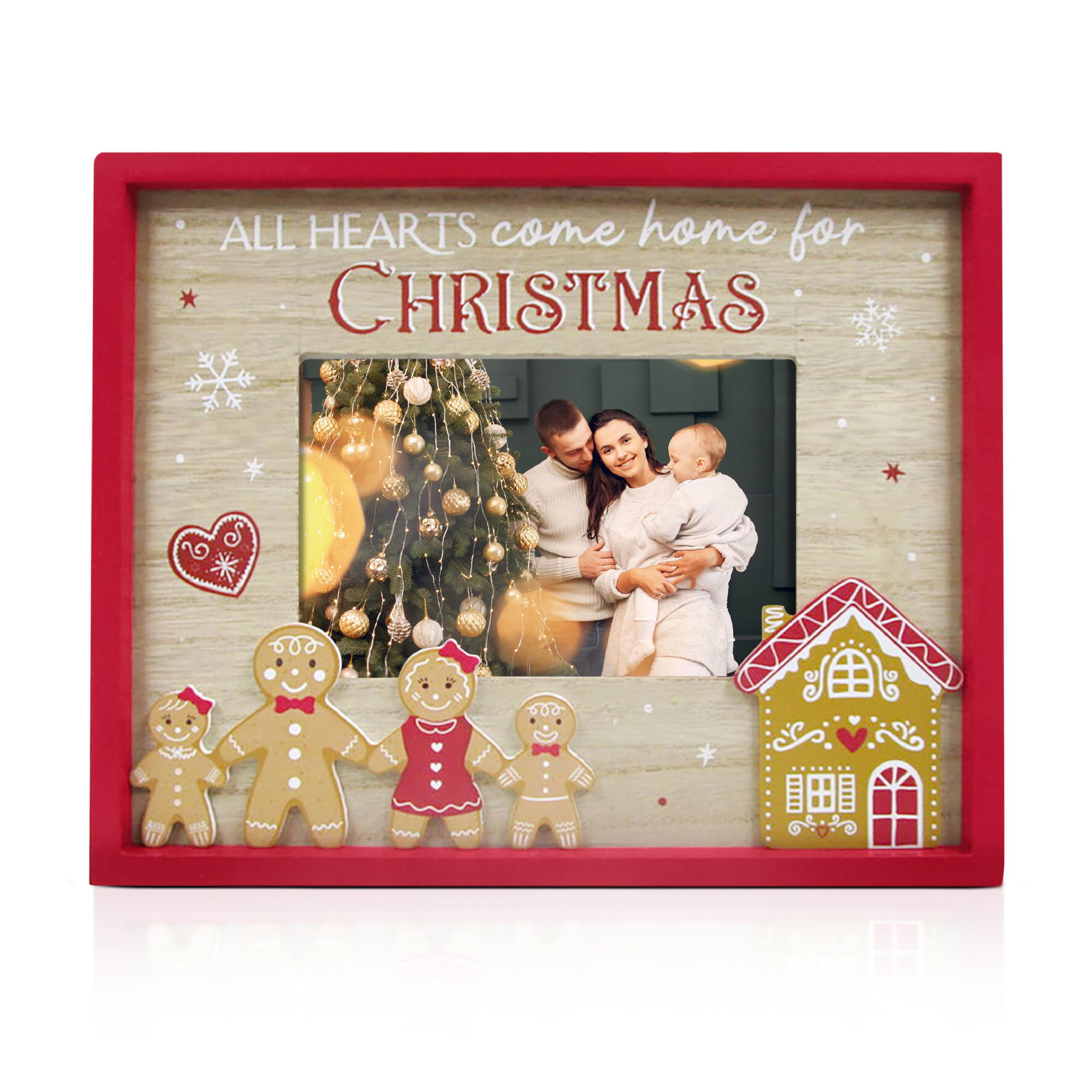 Cadeau de Noël cadre photo en bois pour des souvenirs inoubliables