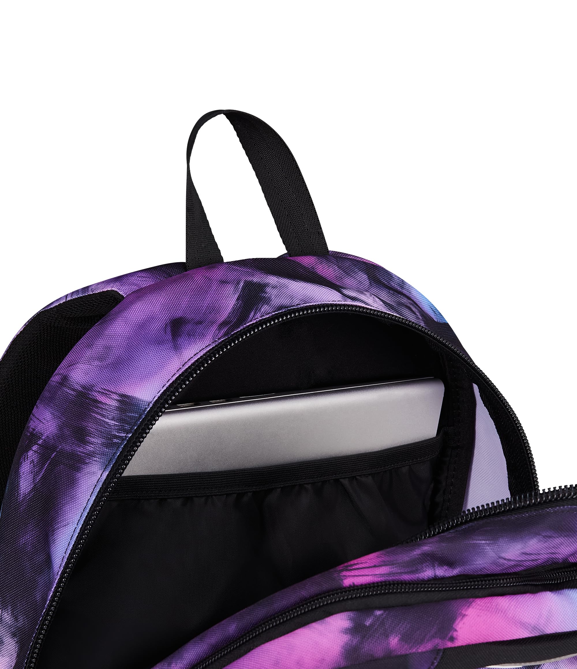 Seven Zaino Scuola Dual Detach PINK FUSION, Nero, 32 L, Doppio Scomparto, Tasche multifunzione, Zaino Staccabile, Tasca con organizer, Scomparto porta pc, Scuola media e superiore, Bambina, Ragazza