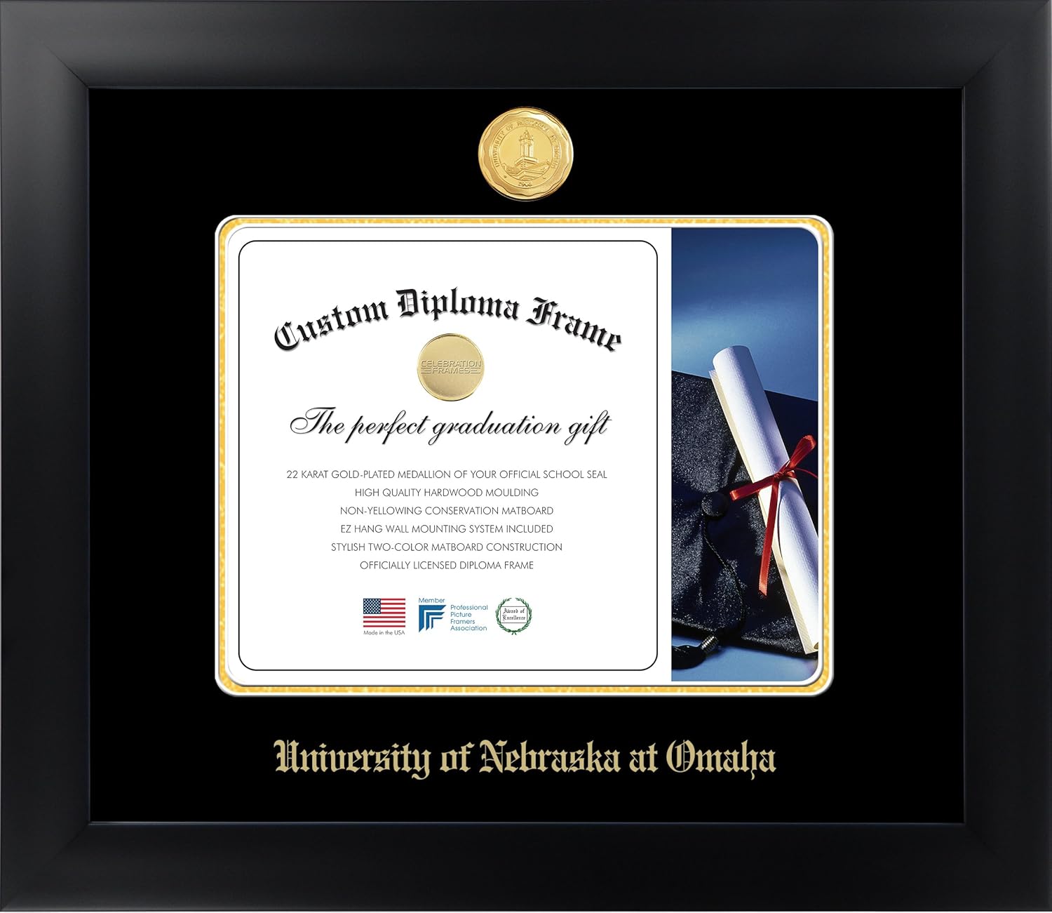 Celebration Frames University of Nebraska at Omaha 8½ x 11