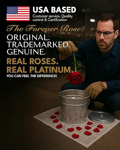 Miniatura 3 de Forever Rose Combo de jarrón de corazón acrílico con dos rosas reales cuidadosamente sumergidas en platino, un regalo eterno, atemporal, único,