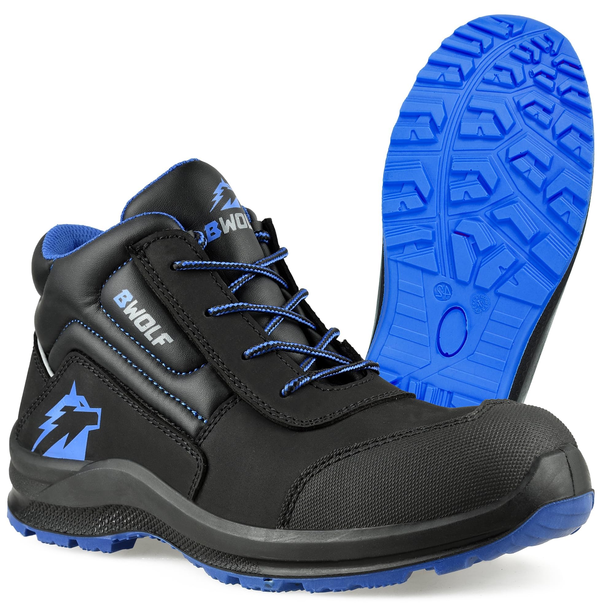 BWOLF SPYKE Men's S3 Safety Shoes S3 Waterproof Oil
