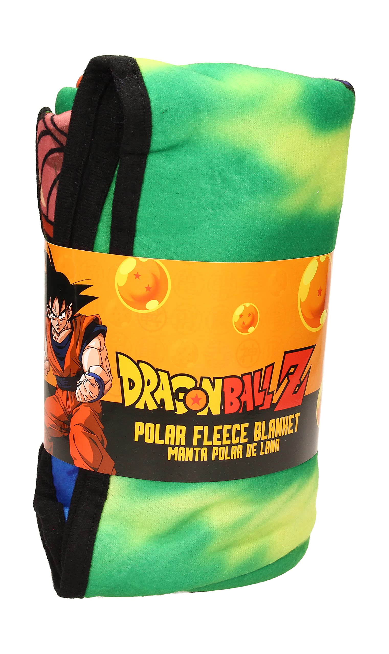 SD TOYS - Coperta in Pile Verde Dragon Ball Z, 100 x 150 cm