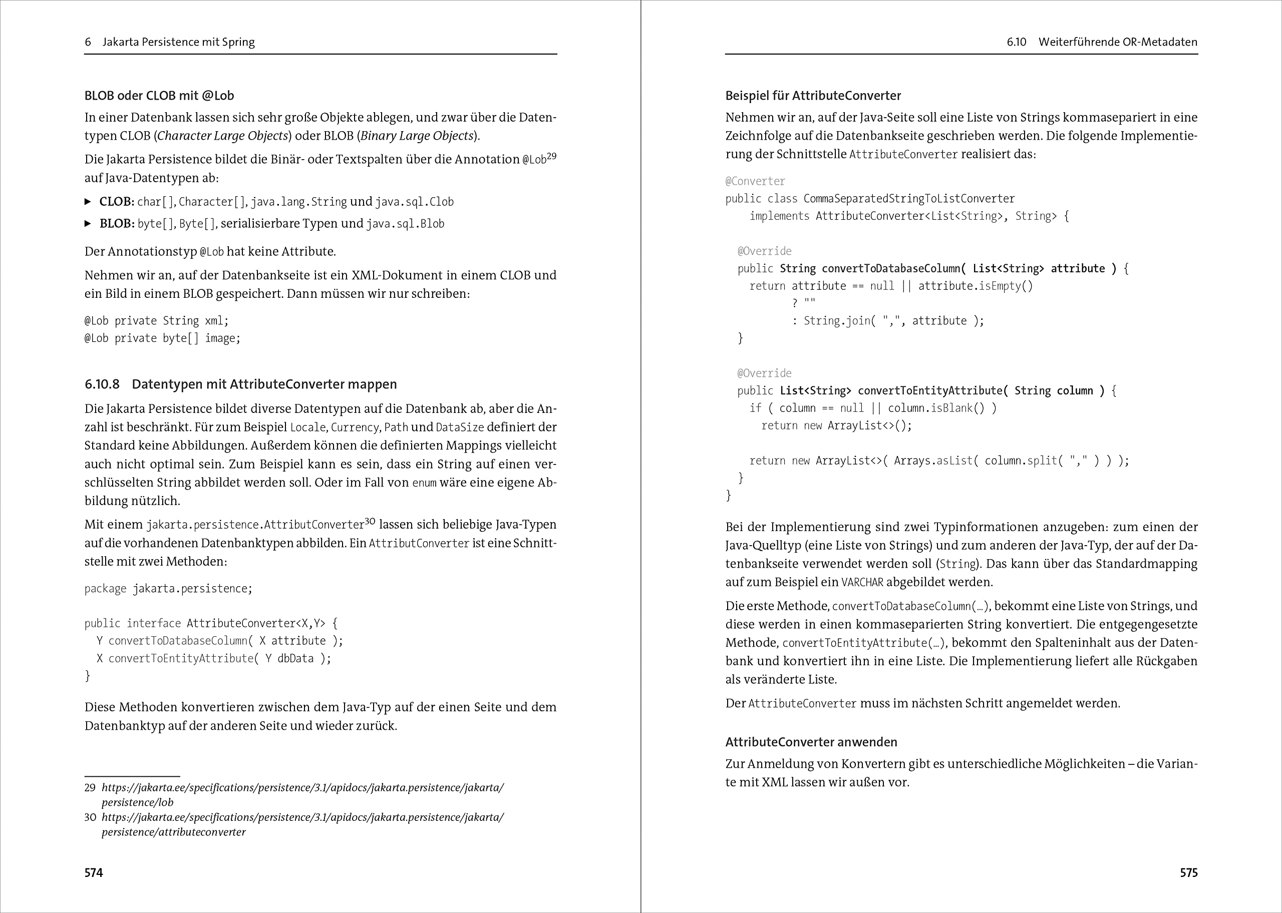 Spring Boot 3 und Spring Framework 6: Das umfassende Handbuch zu professionellen Enterprise-Anwendungen mit Java – Einführung, Praxistipps, Design und Patterns