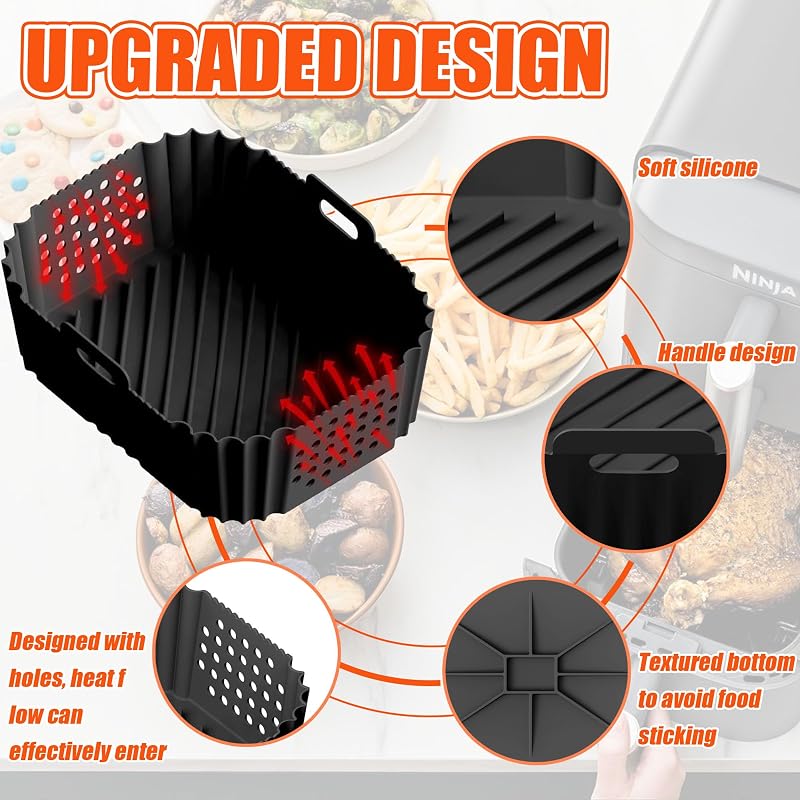 Dreaku Ninja légfryer szilikon forma készlet XL SL400EU AF400EU AF300EU