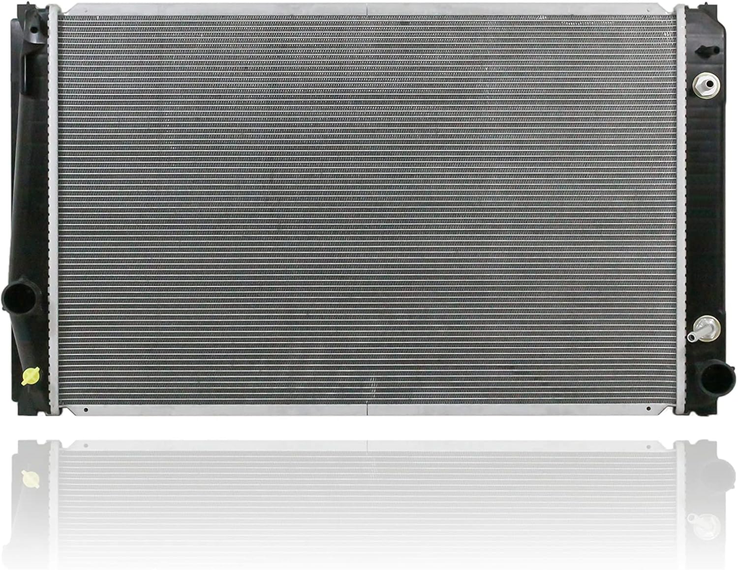 Radiator - Pacific Best Inc. Compatible/Replacement for 2893 06-12 Toyota RAV4 Automatic 3.5L With Tow Package - Plastic Tank, Aluminum Core