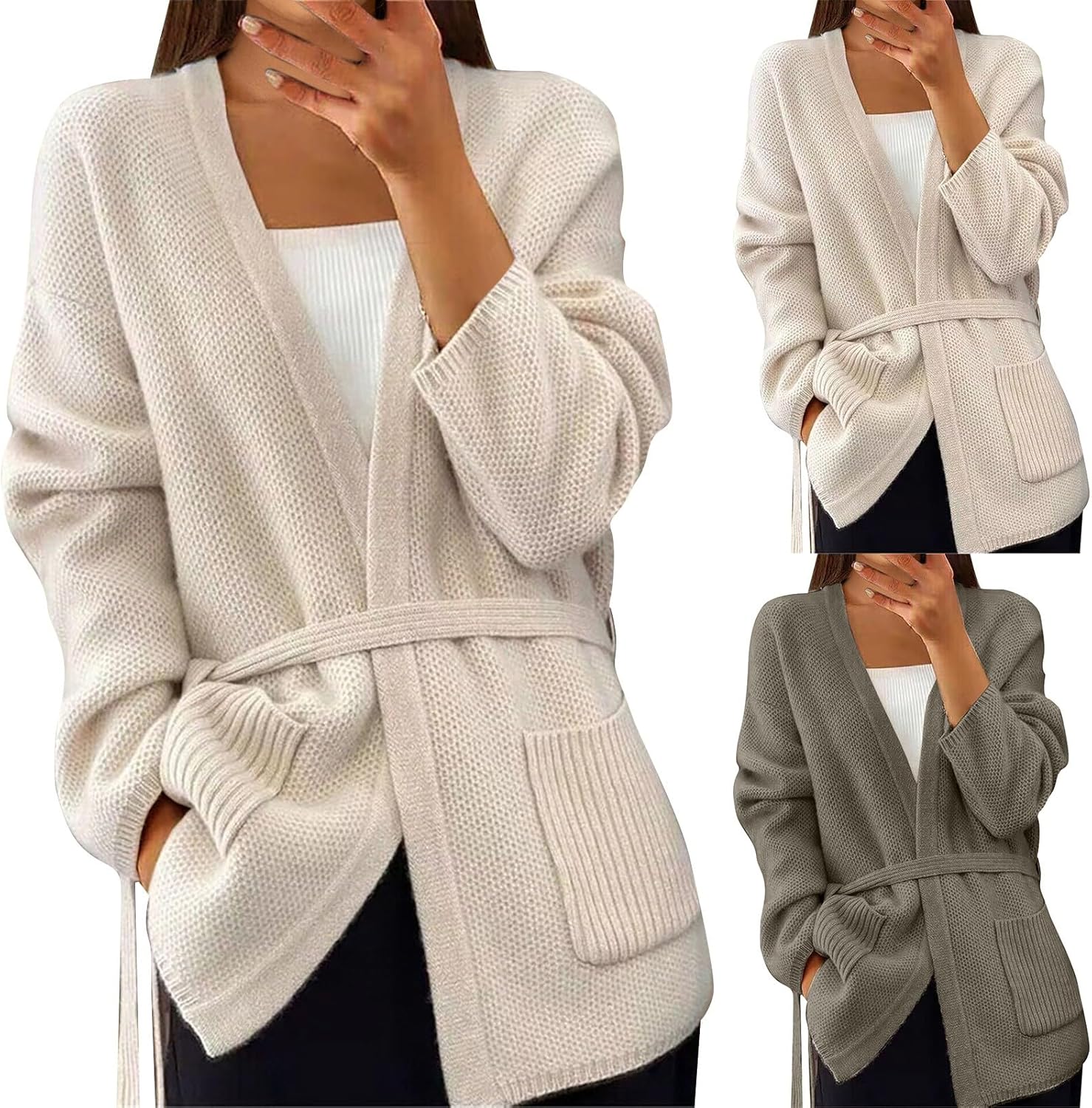 トップス nonnative / belted knit cardigan jacket 81jhTwCS6CL._AC_SL1500_.jpg